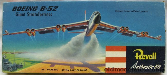 Revell 1/175 Boeing B-52 Giant Stratofortress - Pre 'S' Kit 'Short' Box 1st Issue, H207-98 plastic model kit